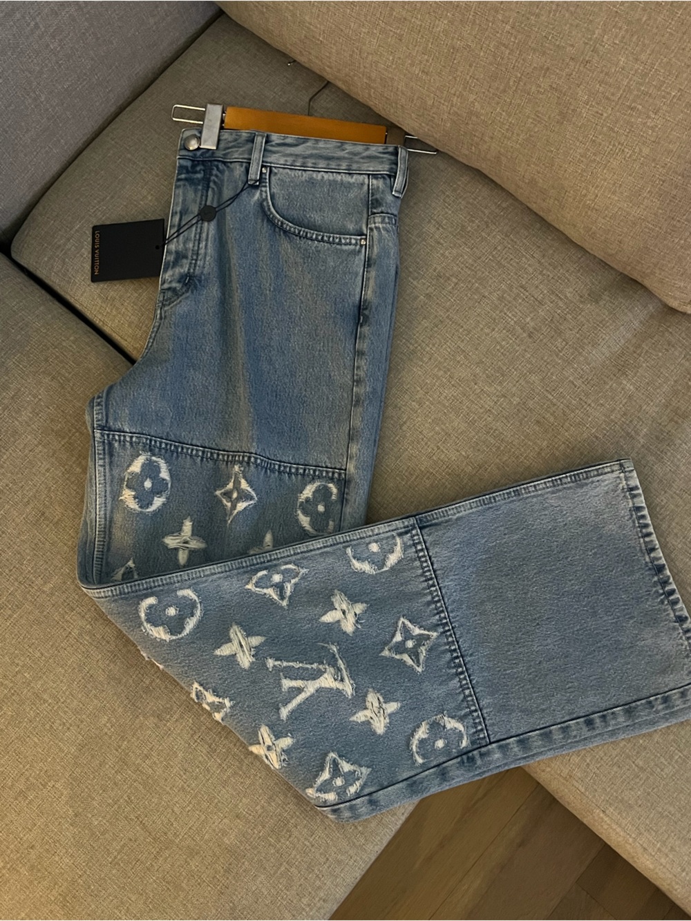 Louis Vuitton Denim Skate Jeans